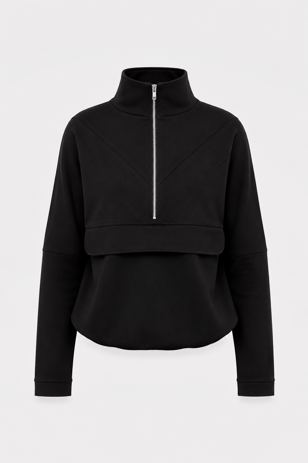 Sovana Black Pullover Jacket